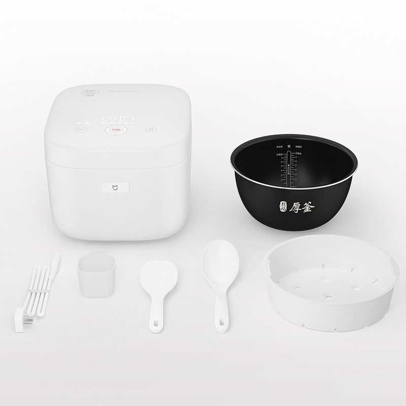 Nồi Cơm Điện Cao Tần Thông Minh Xiaomi Gen 2 3L/4L Lòng Nồi Gang Dày 3mm Tích Hợp Điều Chỉnh Nhiệt Độ, Thời Gian