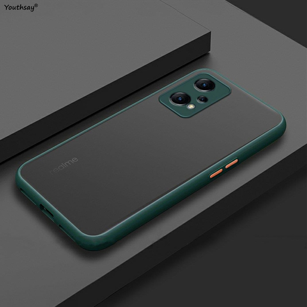 Ốp Điện Thoại Cứng Trong Suốt Mặt Nhám Dành Cho Realme 9 Pro C35 9i 8 Pro OPPO A96 5G A95 4G Reno 7Z 6 5 4