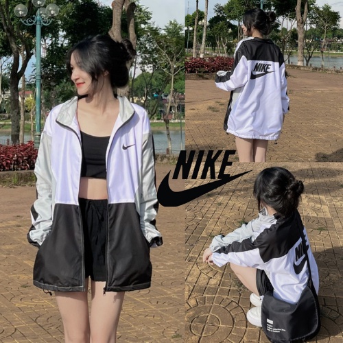 Áo khoác gió nam nữ, áo khoác nike logo vintage chất cao cấp chất lượng bc701 Clickfashion