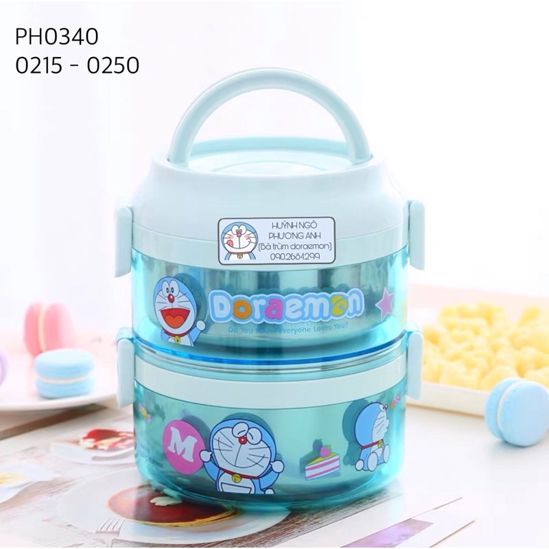 🥘CÀ MÊN 2 TẦNG DORAEMON🥘