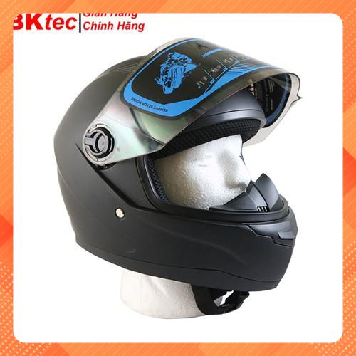 Mũ bảo hiểm fullface bktec đen nhám chính hãng