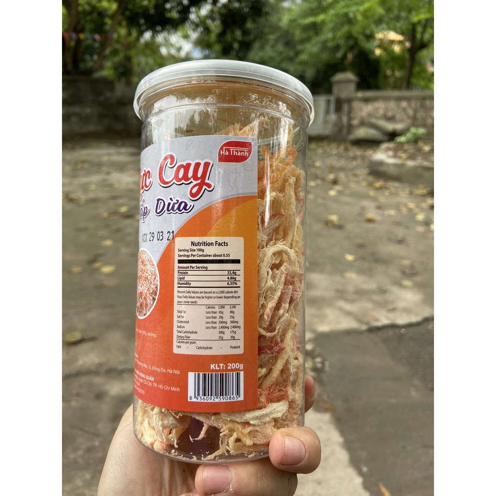 MỰC CAY HẤP DỪA HÀ THÀNH 200G | BigBuy360 - bigbuy360.vn