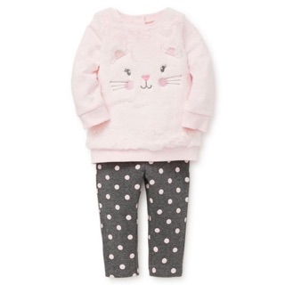 Set bộ mèo Little Me bé gái sz 1-4y