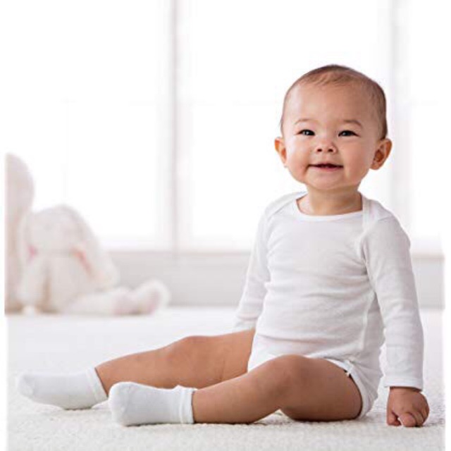 Thanh lý combo 5 body chip dài tay babyclub