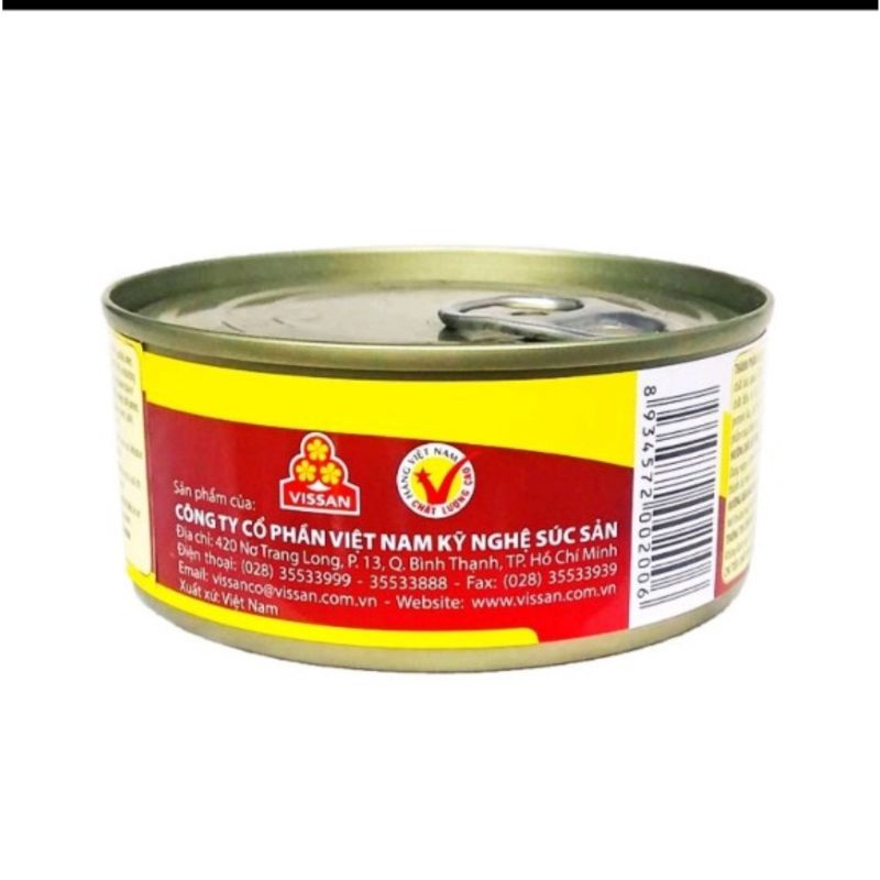 Heo 2 lát Vissan 3 Bông Mai hộp 150g