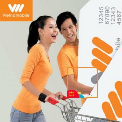 Sim 4G Vietnamobile Miễn phí DATA + Nghe Gọi Nội Mạng Miễn Phí - Phí gia hạn 20.000đ - Shop sim giá rẻ