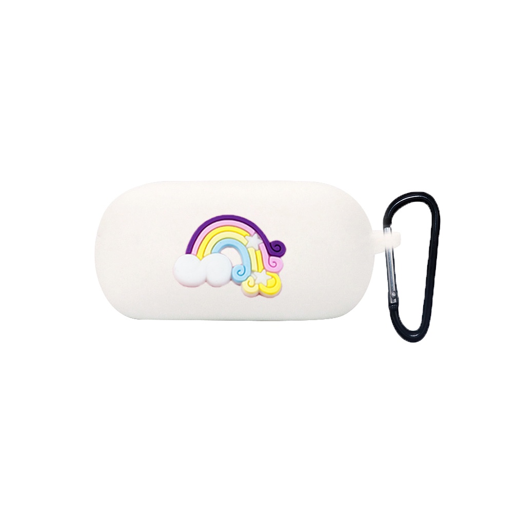 Vỏ Bảo Vệ Hộp Sạc Tai Nghe Bluetooth B & O beoplay EX Bằng Silicon Mềm Họa Tiết Hoạt Hình Vui Nhộn Ốp