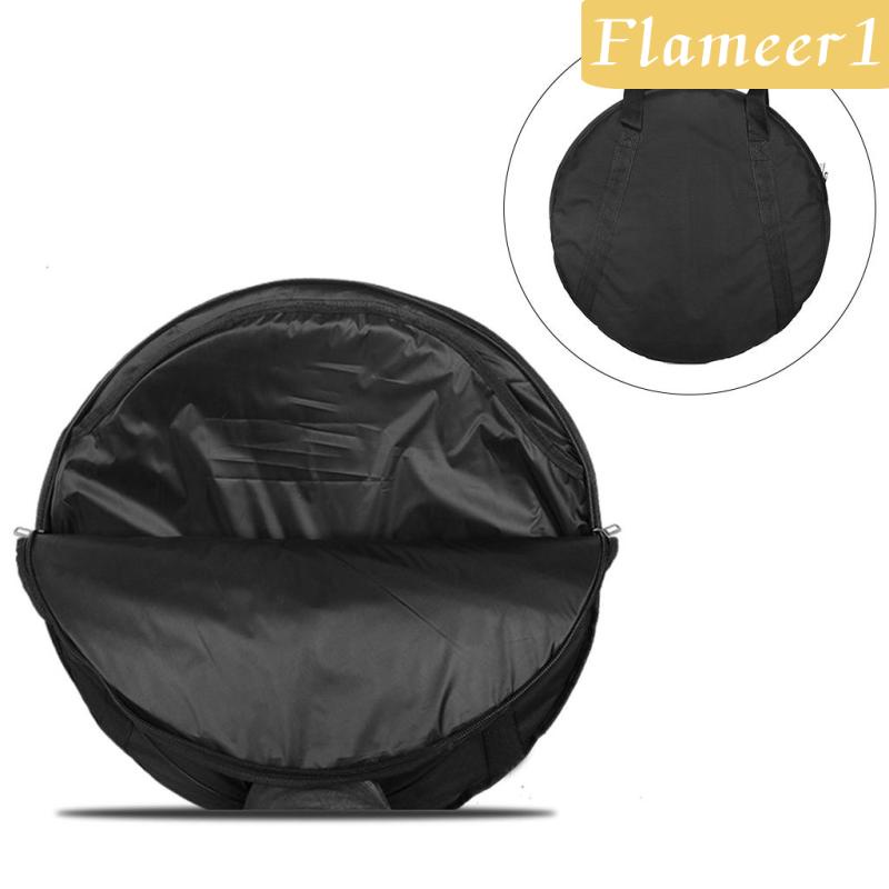 [flameer1] Túi Xách Cymbal Gig Cotton Chống Nước Có Đệm Bảo Vệ Tay Cầm