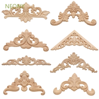 Phụ kiện gỗ khắc viền hoa nhiều kiểu trang trí đồ nội thất