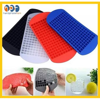 Khuôn Làm Đá 160 Ô Nhỏ Bằng Silicone Chống Bể