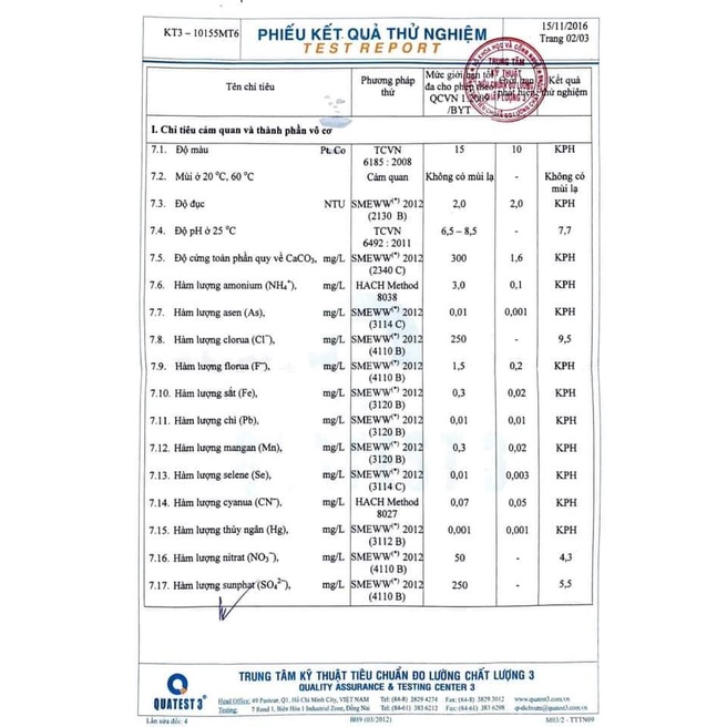 Lõi Lọc Nước Aquaphor - Lõi Lọc K3