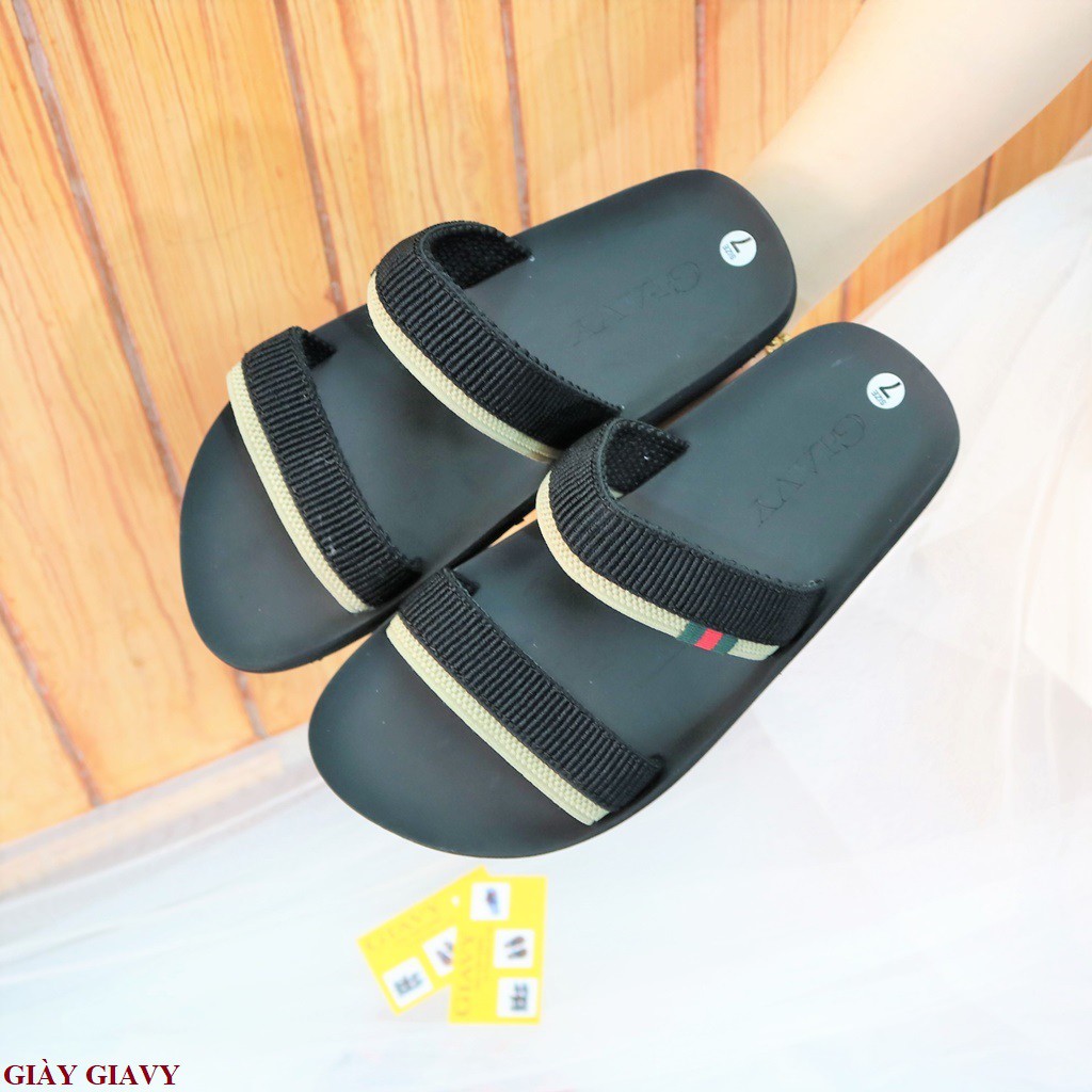 Dép nữ quai nhị mix màu K346 - GIAVY