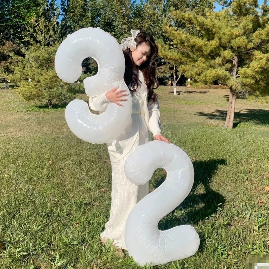Bong bóng hình chữ số 0-9 trang trí tiệc tùng 32inch