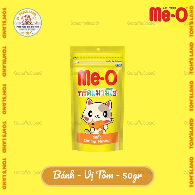 Bánh thưởng cho mèo Me-O 50g