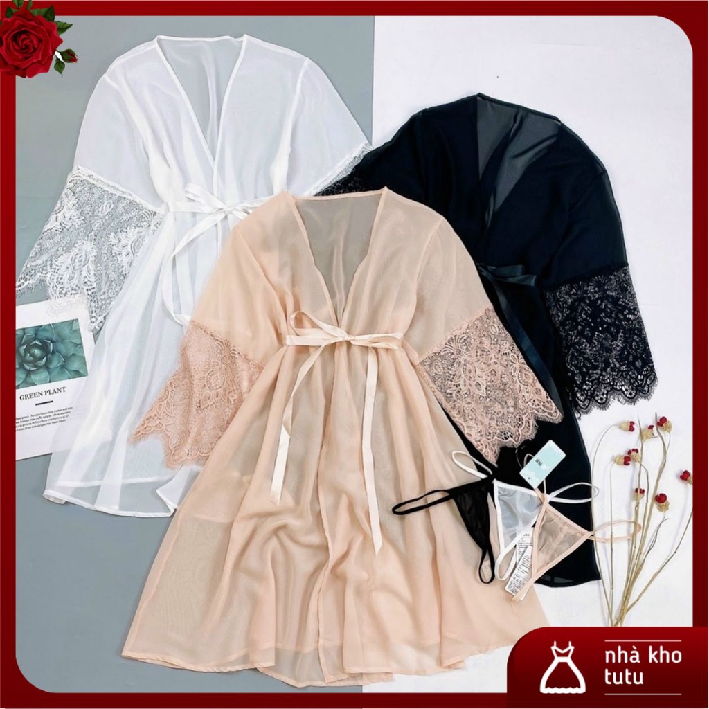 Satty Store  Áo choàng ngủ Tiểu thư L266 | BigBuy360 - bigbuy360.vn