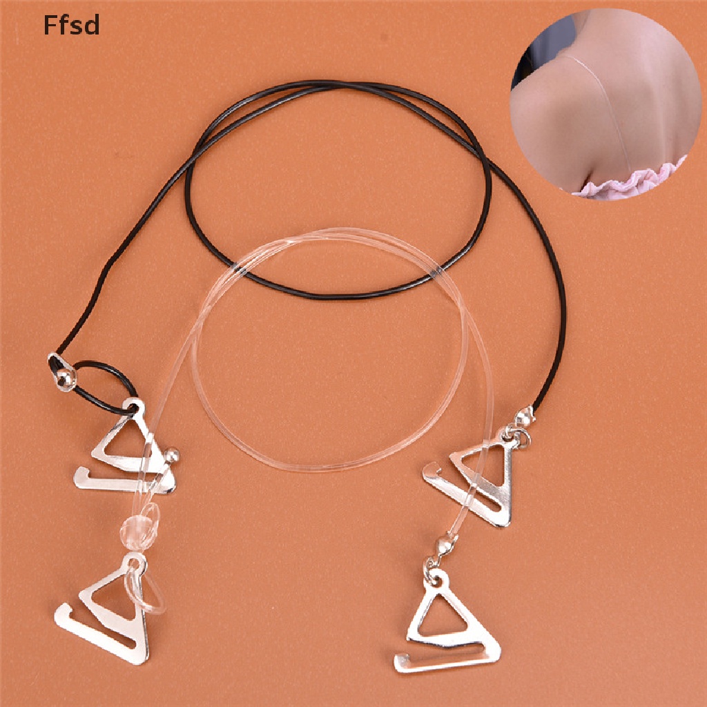 Set 2 dây đeo áo ngực kích thước có thể điều chỉnh 2 màu tùy chọn tiện dụng cho nữ