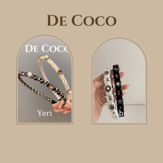 Bờm tóc nữ DECOCO ACC Abi bản nhỏ đính đá DECOCO ACC ACCESSORIES