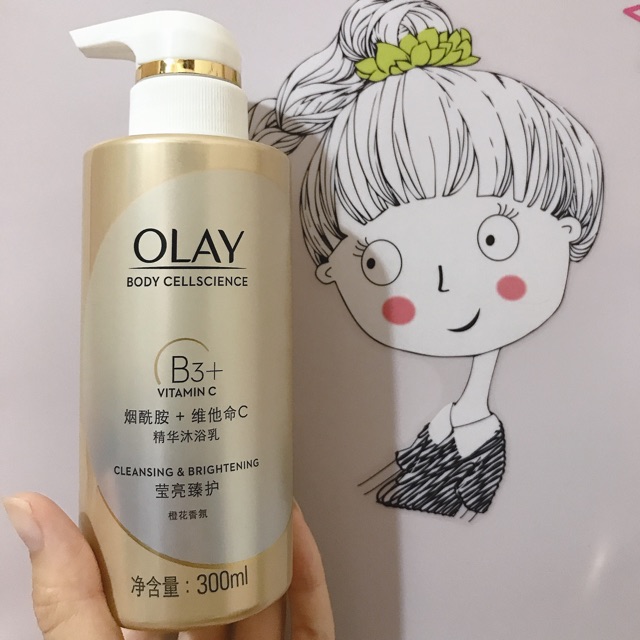 Sữa tắm trắng da 300ml (Có sẵn)