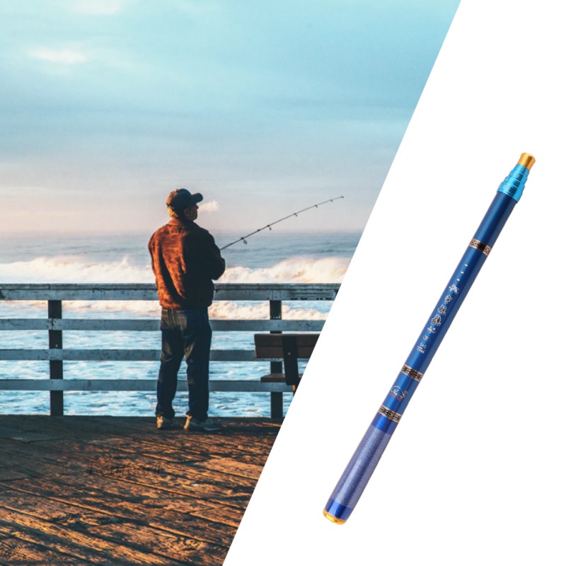 [Fenteer1] Cần Câu Cá Nước Mặn Du Lịch Ngoài Trời Nhỏ Gọn 3.6m / 4.5m / 5.4m / 6.3m