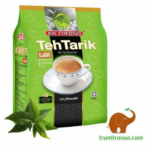 (Mua 1 tặng 1)Trà sữa Teh Tarik Aik Cheong vị truyền thống/ cà phê 600g- tặng 1 gói nhỏ 40gr (giao vị ngẫu nhiên)