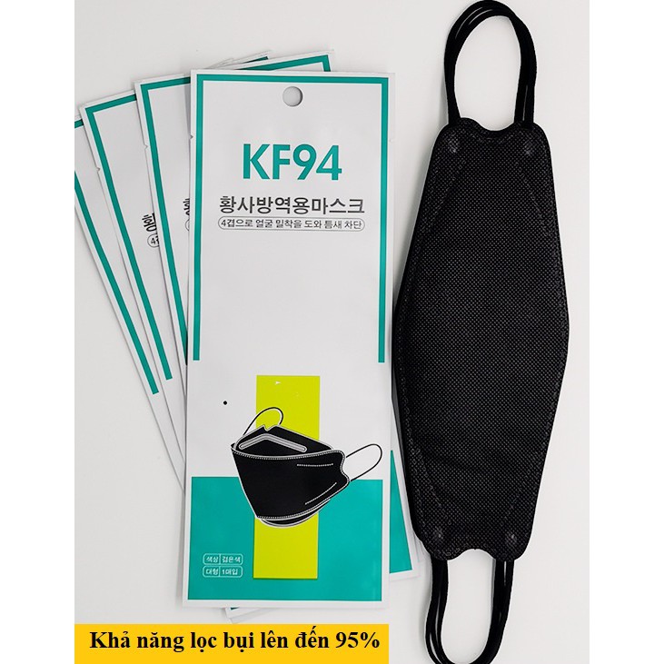 Khẩu trang KF94 xuất khẩu Hàn Quốc, chống bụi mịn PM2.5 | BigBuy360 - bigbuy360.vn