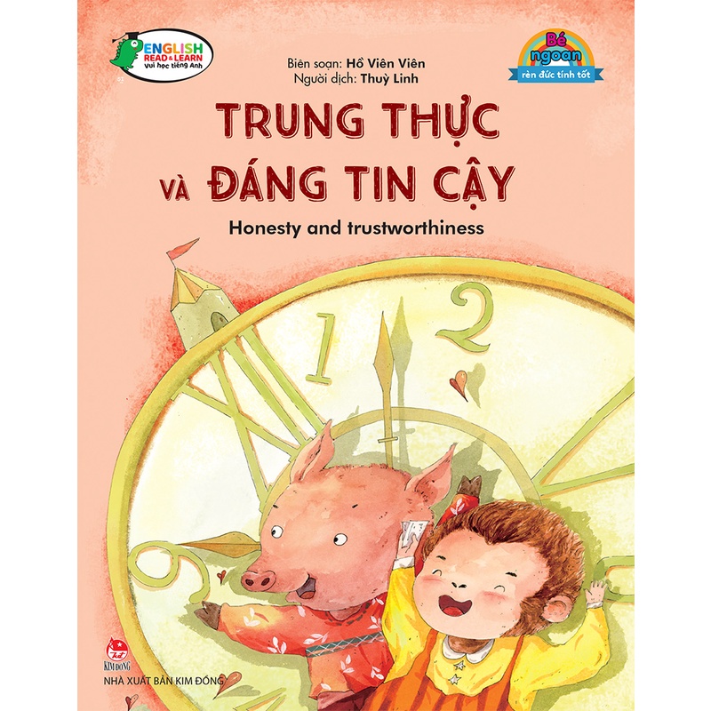 Sách Lẻ - Bé ngoan rèn đức tính tốt ( Song ngữ ) ( Bộ 10 cuốn )
