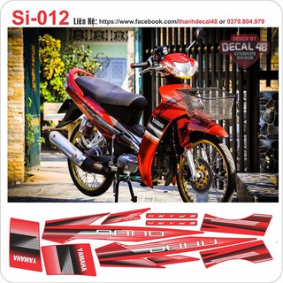 Tem rời SIRIUS đỏ bạc MST012
