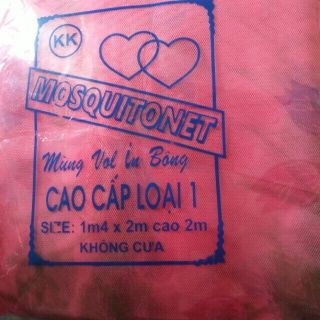 Mùng lưới vol : 1m6 x 2m ( lổ mịn)