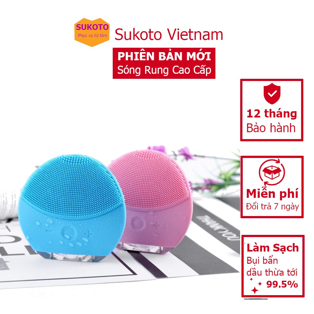 Máy Rửa Mặt Lina Mini 3 - Làm sạch sâu 99,5%, da mềm mại sáng đẹp hơn