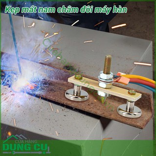 Kẹp mát nam châm đôi máy hàn