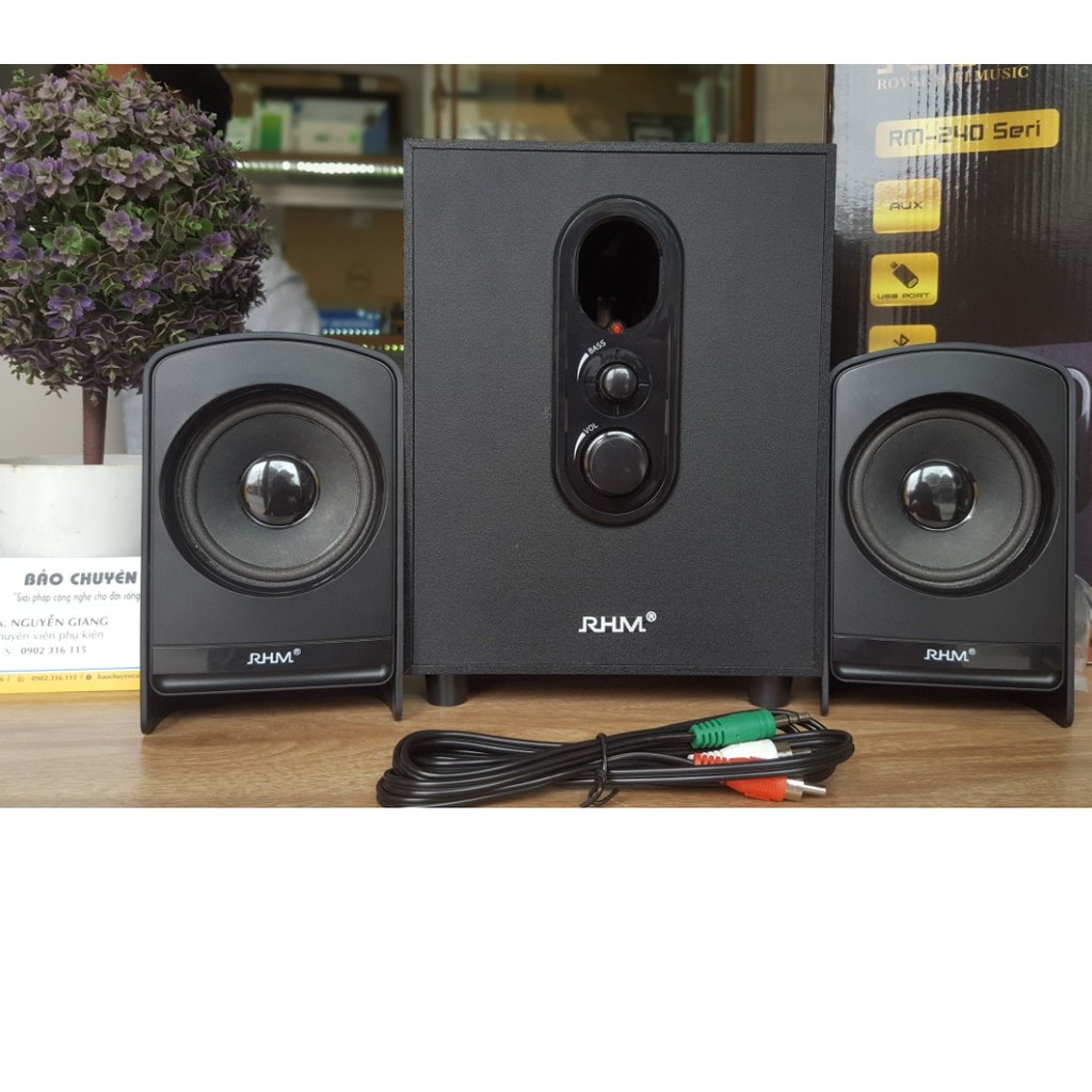 Bộ loa vi tính 2.1 RM240