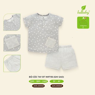 Lullaby Bộ Cộc Tay Bé Trai NHT11B