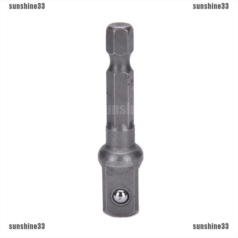 Bộ 3 Đầu Chuyển Đổi Mũi Khoan 1 / 4 Sang 1 / 2 1 / 4 3 / 8 Inch