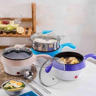 nồi nấu mì mini 2 tầng