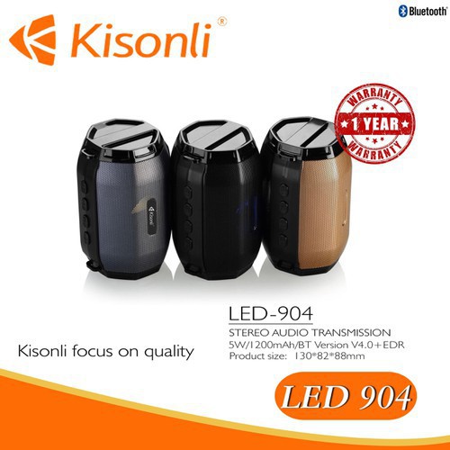 Loa Bluetooth Chính Hãng Kisonli LED-904