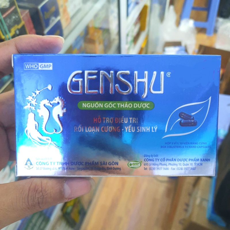 Bổ thận, tráng dương GENSHU
