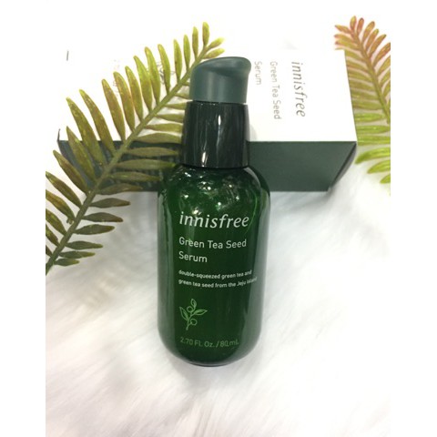 Tinh chất dưỡng ẩm cô đặc từ Dầu hạt trà xanh - Green Tea Seed Serum Innisfree