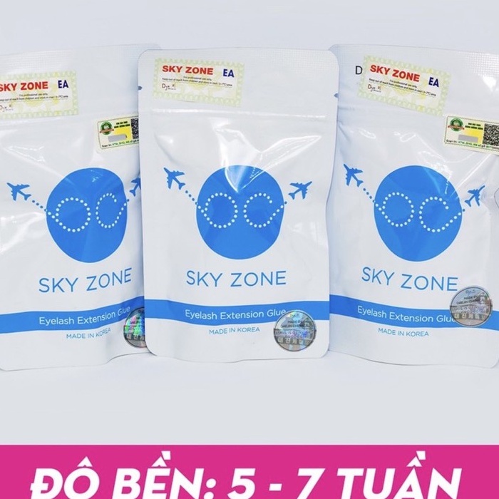 Keo nối mi sky zone-keo nối mi-keo tạo fan-QUYÊN QUYÊN-mi fan-mi khay