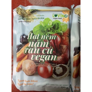 Hạt nêm rau củ Vegan 450gr