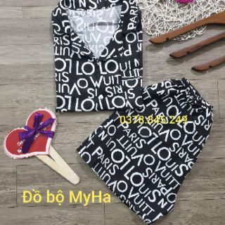 Sét bộ pijama đùi Kate Thái ( mẫu ngẫu nhiên )