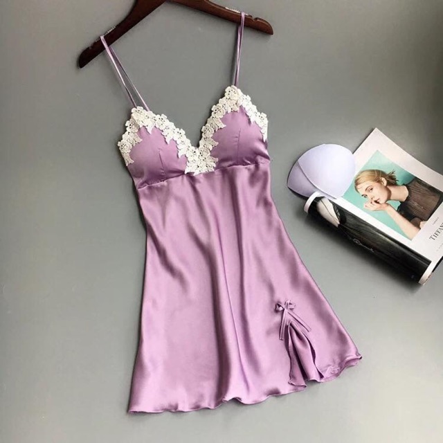 [Hang Order] Váy ngủ lụa hai dây