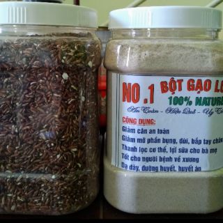 Trà Gạo Lứt Rang & Bột Gạo Lứt Giảm Cân Hiệu Quả