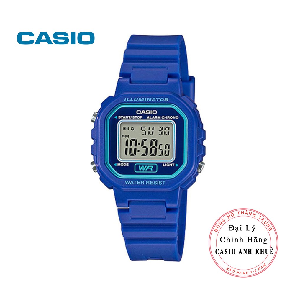 Đồng hồ điện tử nữ Casio LA-20WH-2ADF dây nhựa