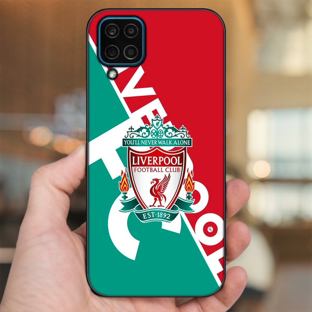 Ốp lưng Samsung M32, M33, M53, M62 viền đen in hình Liverpool FC
