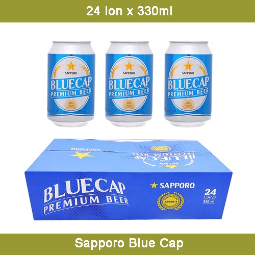 [Date 2022]- Bia Sapporo Blue Cap 330ml