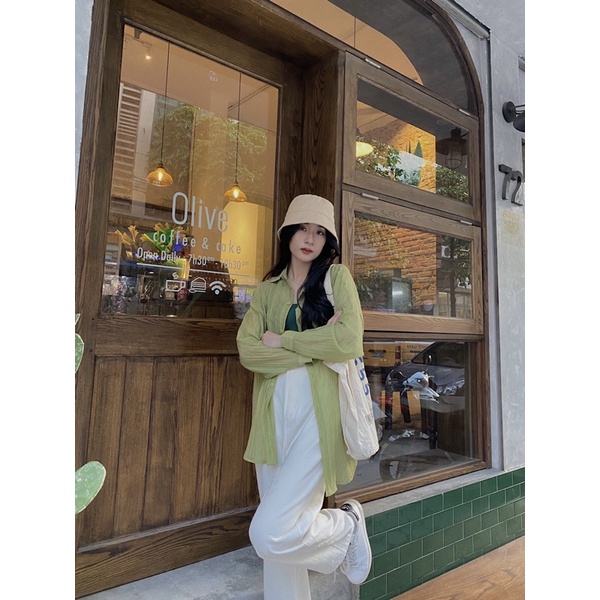 Áo Sơ mi gân vân đũi up