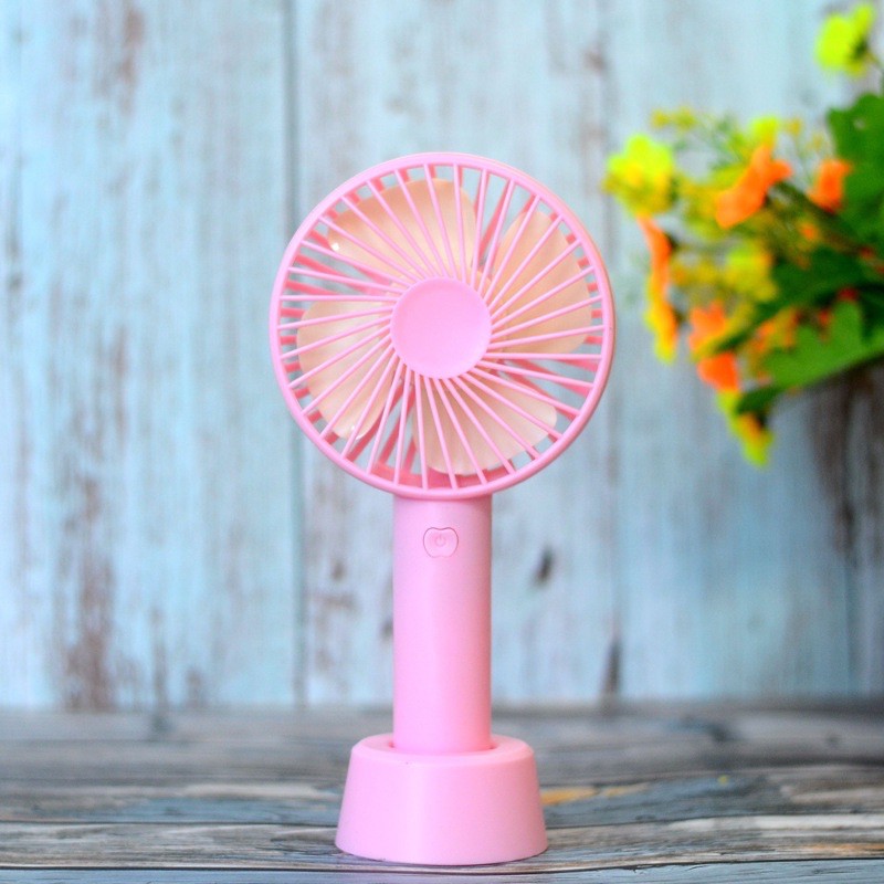 QUẠT MINI TÍCH ĐIỆN CẦM TAY 3 CHẾ ĐỘ siêu mát, full box, kèm pin, có đế để bàn tiện dụng | BigBuy360 - bigbuy360.vn