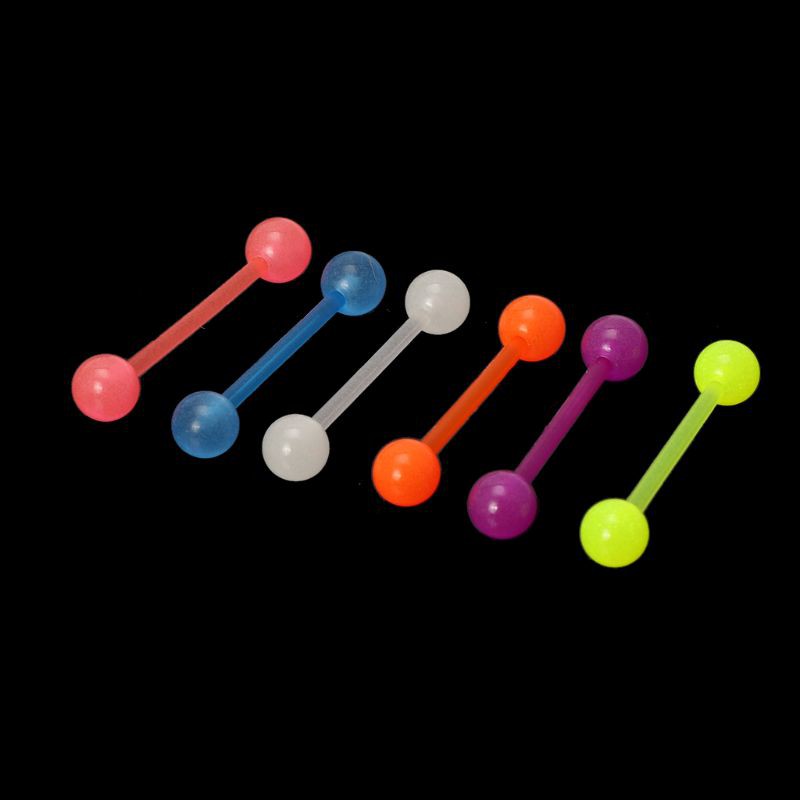 Bộ 6 khuyên xỏ rốn phát sáng cá tính