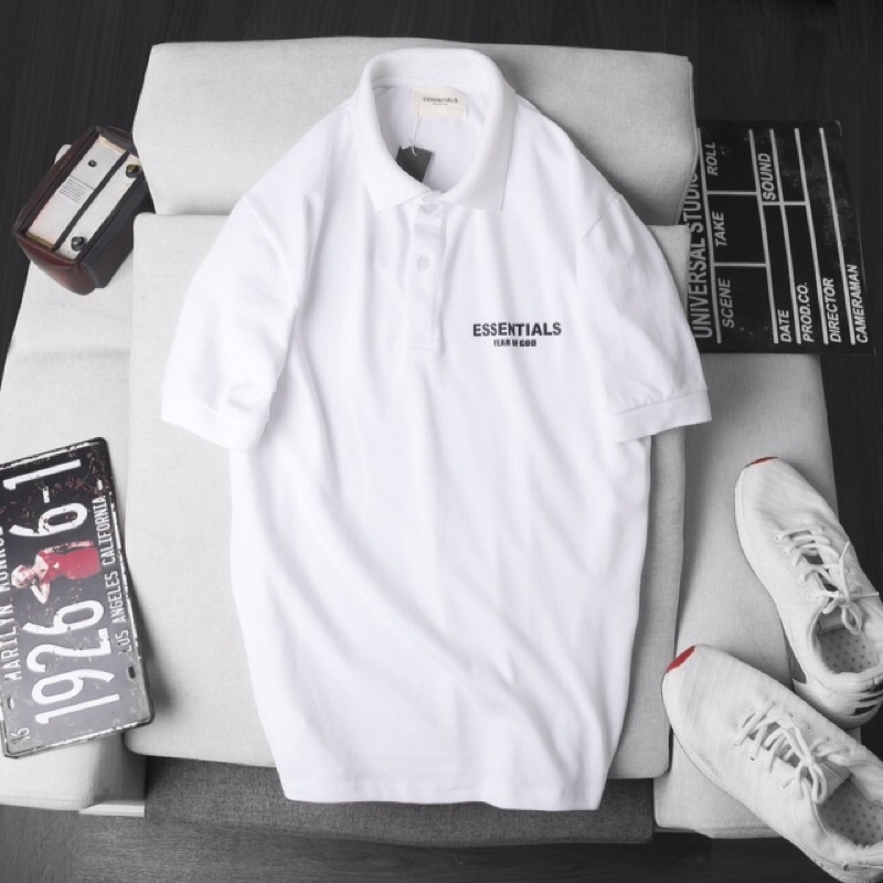 Áo polo nam ESSENTIALS , áo thun nam phản quang , Xưởng Polo