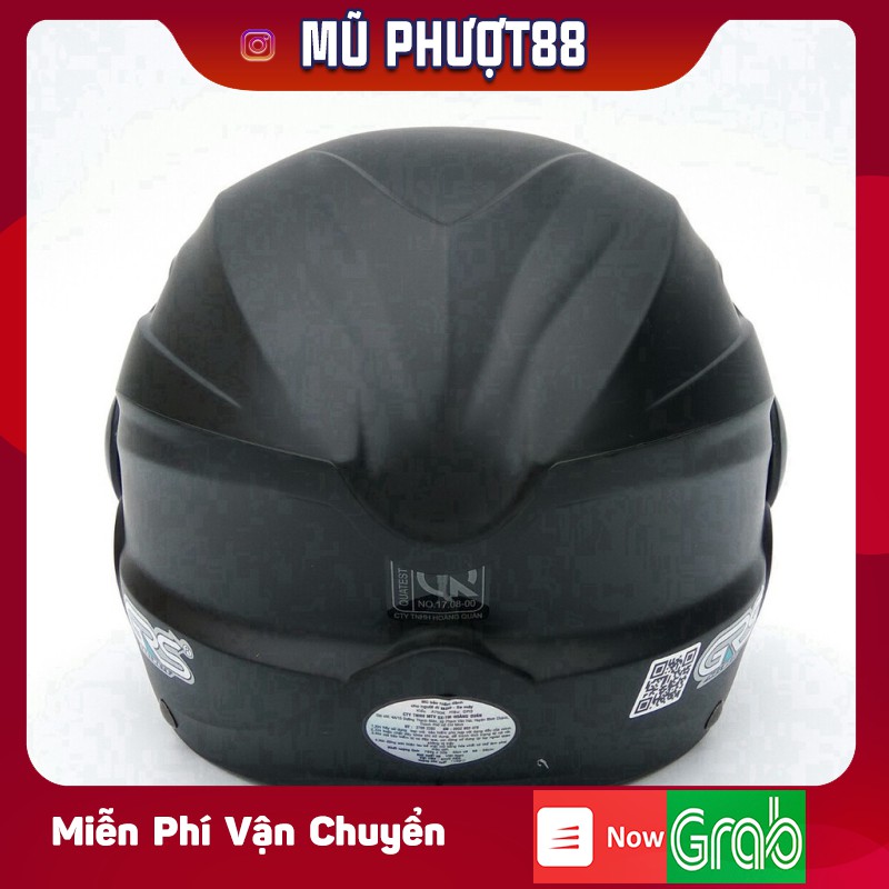 Mũ Bảo Hiểm Nửa Đầu GRS A760K - hàng chính hãng hoàng quán clip thật